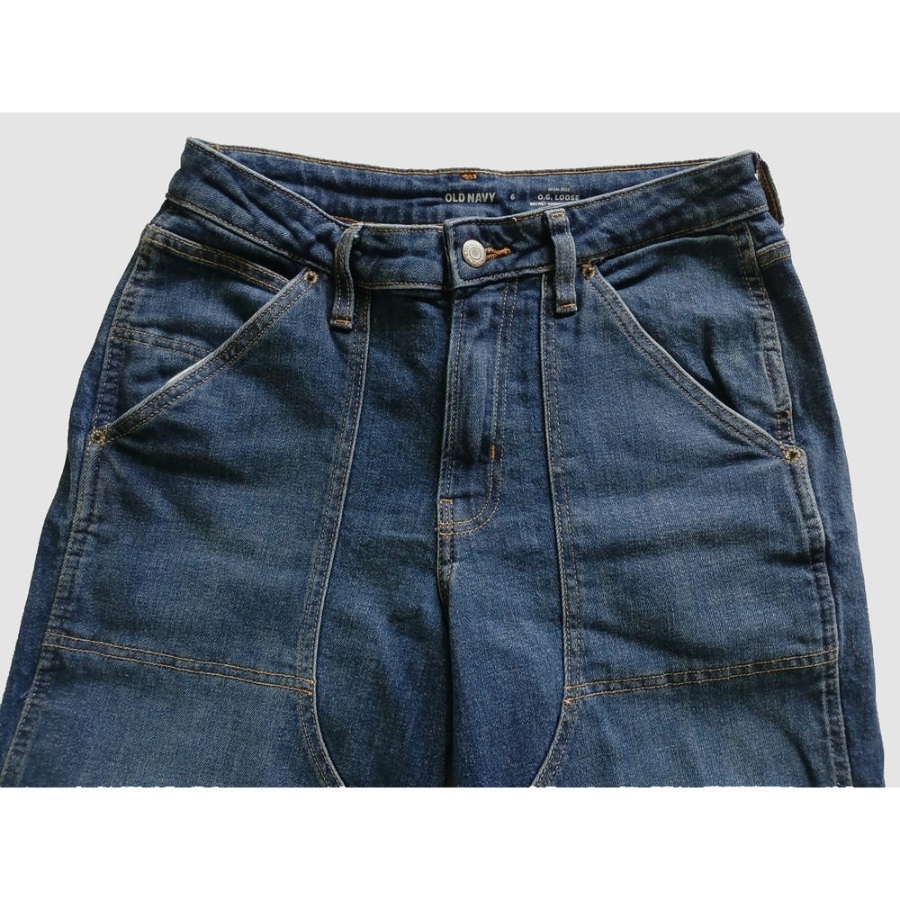 Old Navy High-Rise O.G. Loose Denim Jeans Women's Size 6 W30 x L30